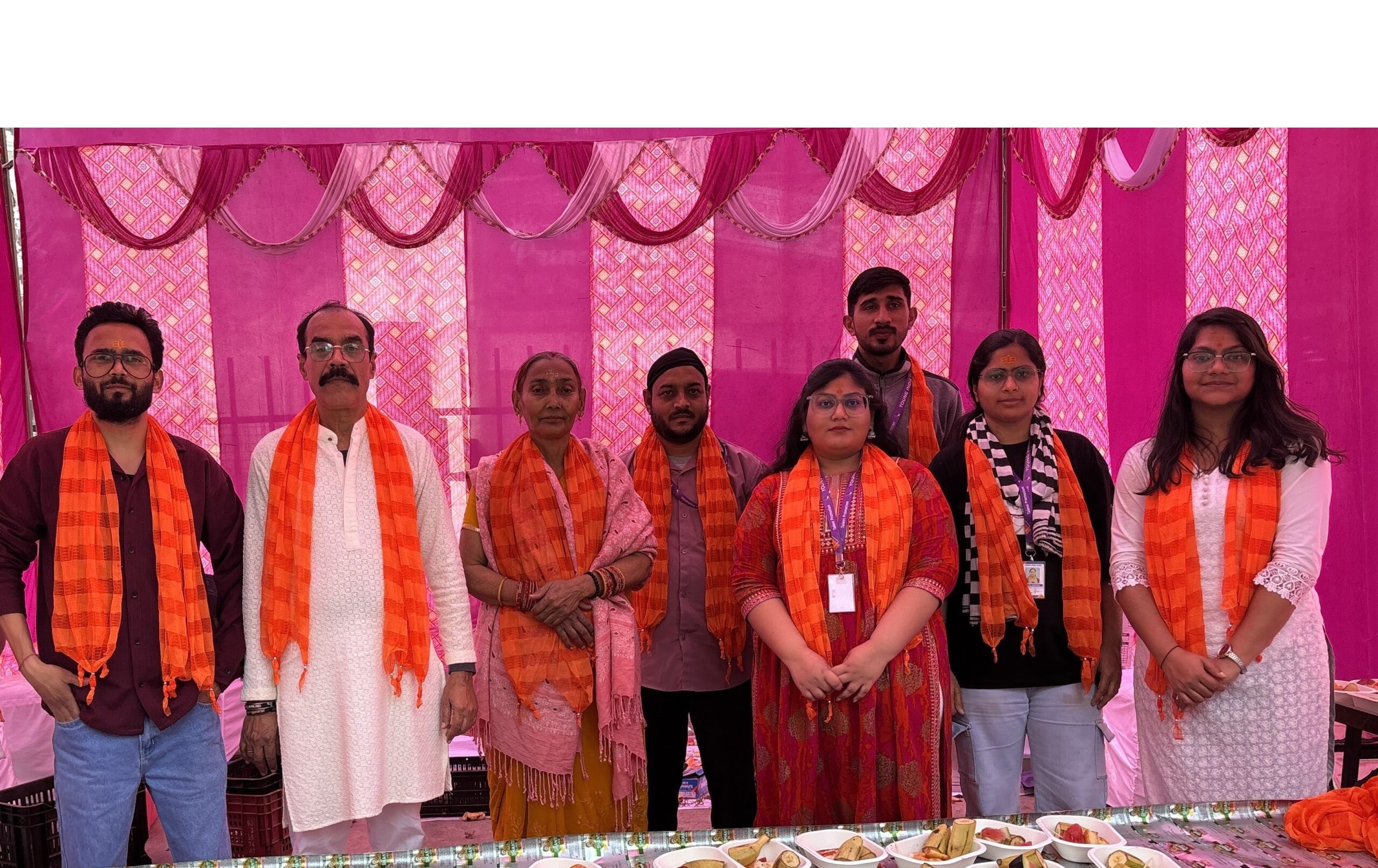 Young India Show Foundation running daily food drives and education kit distribution in Delhi NCR